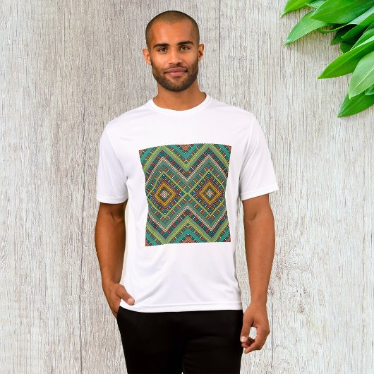 T-shirt Motif géométrique tribal Boho Ethnic Aztec