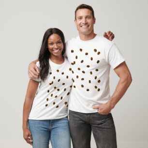 T-shirt Motif Grain de Café