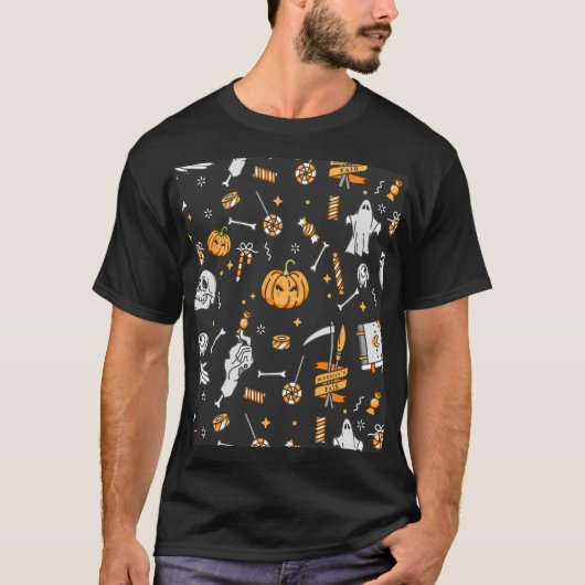 T-shirt Motif Halloween 2 (Devant)
