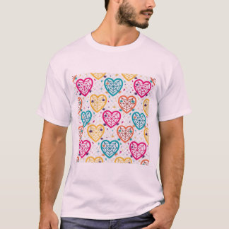 T-shirt Motif Halloween Coloré Toile d'Araignée en Forme d
