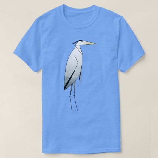 T-shirt Motif Heron (Design devant)
