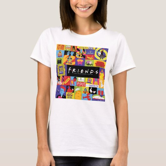 T-shirt Motif Iconic FRIENDS™ (Devant)
