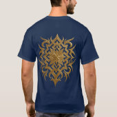 T-shirt Motif_Intricate_Regal_Gold_1 (Dos)