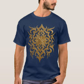 T-shirt Motif_Intricate_Regal_Gold_1 (Devant)