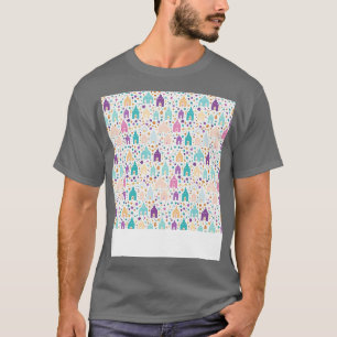 T-shirt Motif islamique sans couture arabe mosaïque maroca