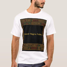 T-shirt Motif Kente or africain