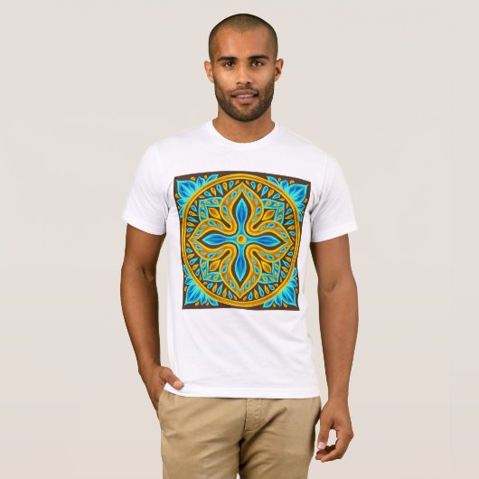 T-shirt Motif marocain (Devant entier)