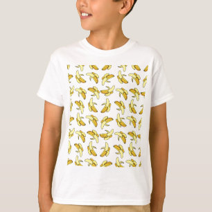T-shirt Motif mignon à la banane, Lover à la banane