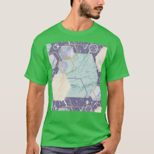 T-shirt Motif moderne géométrique du milieu du siècle