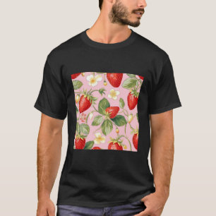 T-shirt Motif mûre fraise