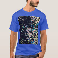 Motif naturel 4 Bleu de bouleau