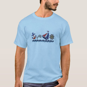T-shirt Motif nautique
