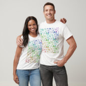 T-shirt Motif néo-zélandais coloré (Unisexe)