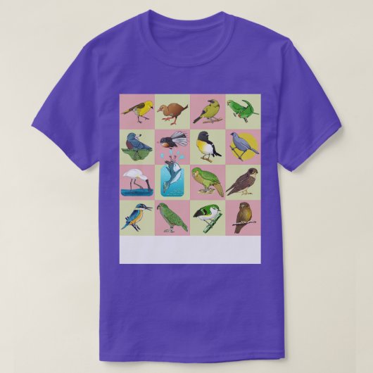 T-shirt Motif NZ BIRD (Design devant)