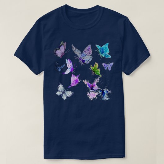 T-shirt Motif papillon (Design devant)
