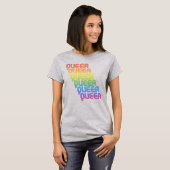 T-shirt Motif Rétro Queer (Devant entier)