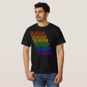 T-shirt Motif Rétro Queer (Devant entier)