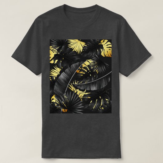 T-shirt Motif tropical (Design devant)