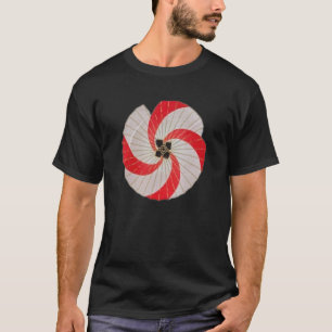 T-shirt Motifs japonais traditionnels Vieux parapluie à mo