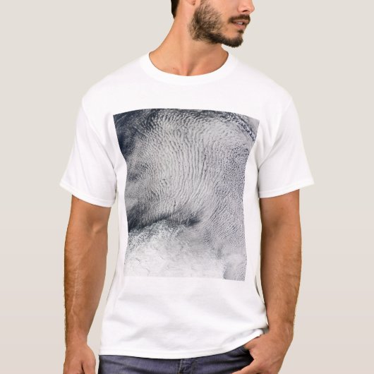 T-shirt Motifs nuageux et glace de mer dans l'Océan Austra (Devant)