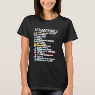 T-shirt Motivacional de l'ingénieur en biomécanique