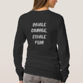 T-Shirt Motivant à Manches Longues (Dos)