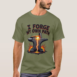 T-shirt Motivant Inspiré de la Forge