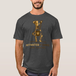 T-shirt Motivated By Coffee And Canines 2