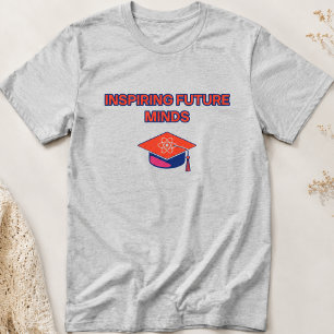 T-shirt Motivateur d'éducation pour les futurs esprits ins