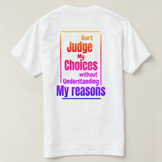 T-shirt - motivation (Design dos)