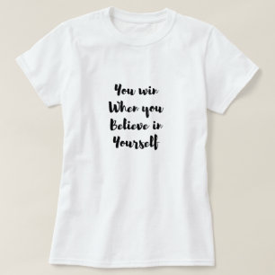 T-shirt Motivation