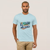 T-shirt Motivation Bella+Canvas à manches courtes (Devant entier)