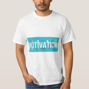 T-shirt Motivation – Conception de typographie minimaliste