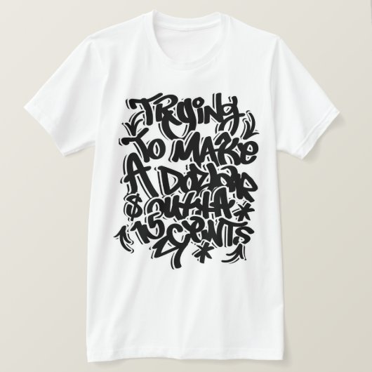 T-shirt Motivation de capot (Design devant)