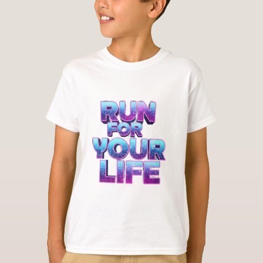 T-shirt Motivation de course professionnelle (Devant)