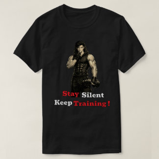T-shirt Motivation de gym animé