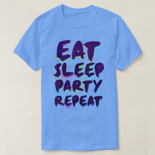 T-shirt Motivation de la fête de l'alcool (Design devant)