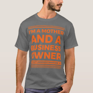 T-shirt Motivation de l'entrepreneur Propriétaires de peti