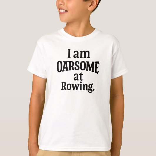 T-shirt Motivation de rame ÉNORME (Devant)