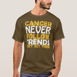 T-shirt Motivation de sensibilisation au cancer chez l'enf