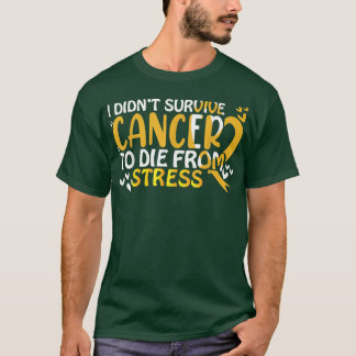 T-shirt Motivation de sensibilisation au cancer chez l'enf