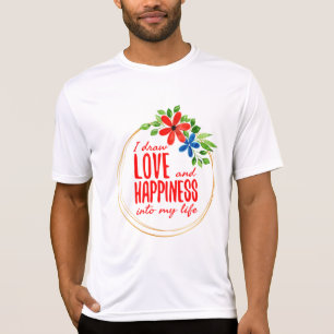 T-shirt Motivation des mots pour le succès et la lutte pou