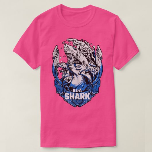 T-shirt Motivation des paroles de requin Soyez un Débardeu (Design devant)