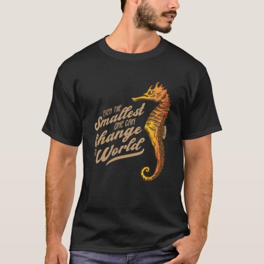 T-shirt Motivation du petit cheval de mer (Devant)
