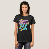 T-shirt Motivation Exercice est vie (Devant entier)