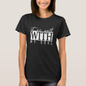 T-shirt Motivation Faith Peace Religious It is Well with M (Devant)