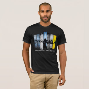 T-shirt Motivation indestructible de la boîte de pensée