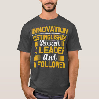 T-shirt Motivation Innovation Distingue