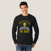T-shirt Motivation - La Lecture Est À L'Esprit (Devant entier)