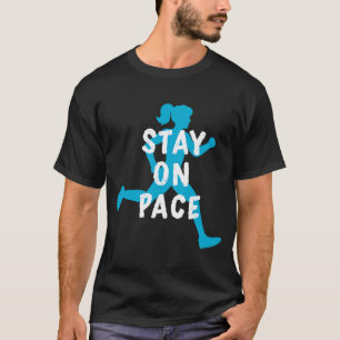 T-shirt Motivation Motivation Moitié Marathon Pace Entraîn